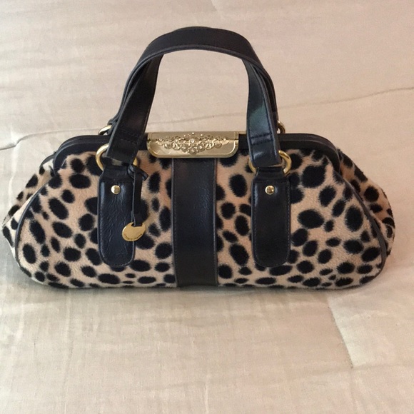 Necessary Objects leopard print bag & coin purse - Picture 1 of 6